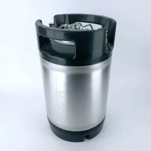 Acero inoxidable 304 9 litros/2,5 galones Ball Lock Sada Beer Keg New Homebrewing Tapa con válvula de alivio de presión Metal - Product Image 3