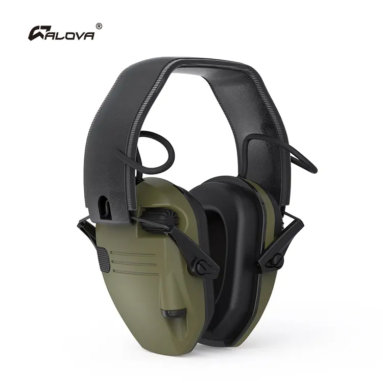 Auriculares tácticos con cancelación de ruido para caza cascos de protección auditiva electrónica, suave y activa