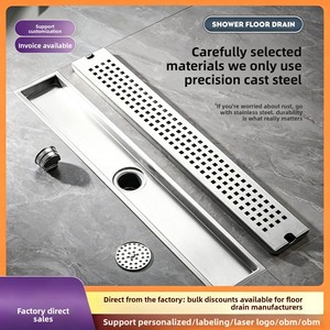 YOTO Griglia Quadrata per <span class=keywords><strong>Scarico</strong></span> a Pavimento in Acciaio Inox, <span class=keywords><strong>Scarico</strong></span> a Pavimento Deodorante Esteso, <span class=keywords><strong>Scarico</strong></span> Doccia Antiodore - Product Image 3