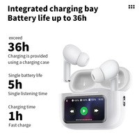 A9 PRO Nouveaux écouteurs sans fil à écran tactile, affichage LED, chipset JL, écouteurs sans fil TWS