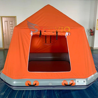 Offre Spéciale de location Camping en plein air eau flottante radeau tente gonflable Aqua tente pour hôtel de villégiature