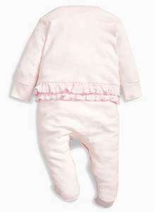 Combinaison de nuit à manches longues en coton biologique pour bébé tout-petit - Product Image 3