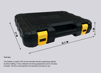 Elehand Ensemble d'outils à main professionnels 78 pièces, trousse à outils portable pour l'entretien ménager