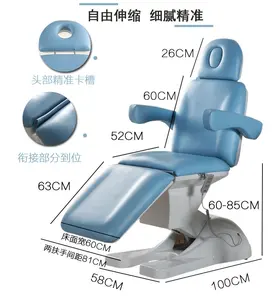 Mesa de tratamento Xinman Cama de fisioterapia Mesa de massagem elétrica profissional de alta qualidade com ajuste de altura