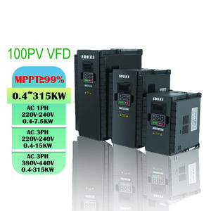 Tek fazlı giriş çıkışı <span class=keywords><strong>2</strong></span>.2kW güneş pompa sürücü 450VDC giriş VFD Variateur Fréquence ile 99% MPPT ve CE belgesi - Product Image 2