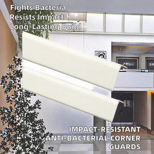 Protectores de Esquinas de PVC Resistentes a Impactos y Antibacterianos para Protección de Paredes - Product Image 2