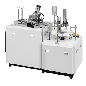 Máquina De Fazer Copo Máquinas De Fabricação De Produtos De Vidro De Café Máquina De Copo De Papel Descartável Totalmente Automática - Product Image 1