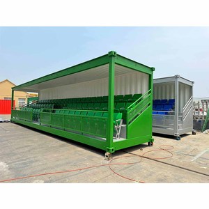 Gradas Móviles para Estadios de Fútbol de 40 pies, Gradas Prefabricadas en Contenedores de Envío, Gradas para Uso en Estadios Deportivos - Product Image 1