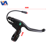 Nueva imagen Original Kugoo Kukirin M5 Pro palanca de freno derecha Scooter Eléctrico manija freno izquierdo accesorios de reparación