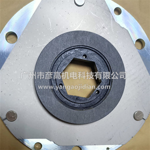 โรเตอร์เบรคพรีซิมา Fdb10 24 180 205 Vdc เส้นผ่านศูนย์กลางภายนอก 77 มม. สำหรับเพลาขนาด 10 มม. อุปกรณ์เสริมมอเตอร์สแตนเลส - Product Image 5