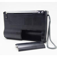 Radio de bureau en promotion avec haut-parleur AM/FM, radio de haute qualité sonore, batterie rechargeable