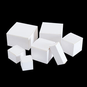 Ucuz toptan özel ürün ambalajı küçük beyaz kutu ambalaj, düz beyaz kağit kutu, beyaz karton kutu - Product Image 4