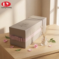 Boîte de parfum de luxe, emballage de beauté, diffuseur à bâtonnets