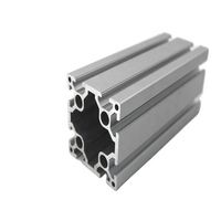 Système d'assemblage en aluminium série 6000, profilés à fente en T 8080, extrudés, pliables, pour assemblage industriel en aluminium