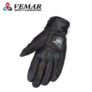 Gants de moto d'hiver Vemar 100% imperméables et chauds, gants de moto pour écran tactile, gants de moto en cuir - Product Image 3