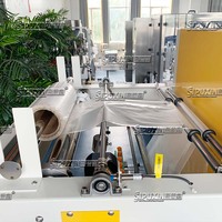 Machine d'emballage sous film rétractable automatique SPX pour l'emballage de produits cosmétiques, de shampooing et de lotion