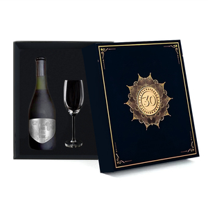 Tùy Chỉnh Màu Đen Rượu Vang Chai Tàu Sân Bay Giấy Sóng Bao Bì Matt Cán Cứng Nhắc Hộp Cho Rượu Vang Nước Trái Cây Thanh Lịch Túi Giấy Thiết Kế - Product Image 4