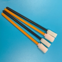Hisopo de espuma rectangular sin pelusa 712A Orange Stick para limpieza de impresoras de inyección de tinta y salas limpias