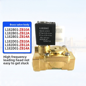 Per affilata <span class=keywords><strong>Sirai</strong></span> 14A elettrovalvola a solenoide a 4 punti L182B01-Zb10A e L182D01-Zb10A materiale in ottone da 1 pollice e 1.5 pollici - Product Image 5