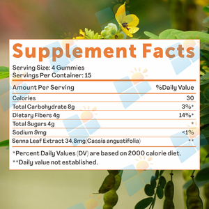 Gomitas <span class=keywords><strong>de</strong></span> Extracto <span class=keywords><strong>de</strong></span> Hoja <span class=keywords><strong>de</strong></span> Senna Pura y Natural <span class=keywords><strong>de</strong></span> Marca Privada SUNI OEM/ODM, Suplemento para Adultos, Apoyo Digestivo y Detox, Fórmula Personalizada - Product Image 2