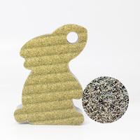 Éponge de cuisine légère, absorption d'eau 250%+, forme lapin, non rayante, pour le nettoyage du verre et de la porcelaine, tampon à récurer la vaisselle