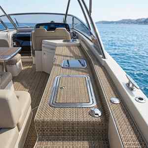 Suelo Náutico de Espuma Tejida de Alta Calidad, Color Negro y Marino, Flexiteak, Madera Marina, para Cubiertas de Barcos - Product Image 5
