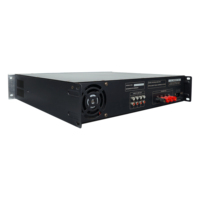 Amplificateur de puissance arrière pur OBT-7065 efficace avec faible distorsion 70V/100V pour système de sonorisation de magasin de détail de centre de conférence