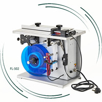 Applicateur d étiquettes d angle semi automatique inviolable pour l emballage des coins de boîtes