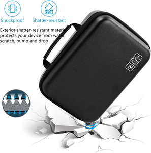 Hard Travel <strong>Electronic</strong> Organizer Case for Power Adapter Chargers Cables Power Bank Mouse <strong>Pencil</strong> USB Flash Disk SD Card