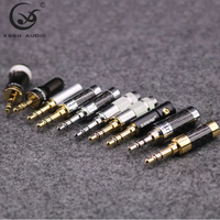 Adaptateur audio stéréo HIFI, connecteur jack pour casque 3,5 mm, plaqué or rhodium YIVO XSSH, OEM et différents modèles en option