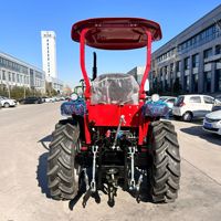 Tracteur agricole diesel Euro V de 50 CV certifié par la COC de l'Union européenne et adapté à l'utilisation en agriculture européenne