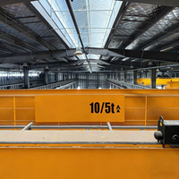 Système de palan de pont roulant standard européen 3T 5T 10T à faible bruit et performance de déplacement fluide pour travaux de levage en atelier
