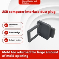 Vente en gros de prise de protection d'interface USB en silicone Accessoire pour ordinateur portable étanche et anti-poussière pour le commerce extérieur transfrontalier