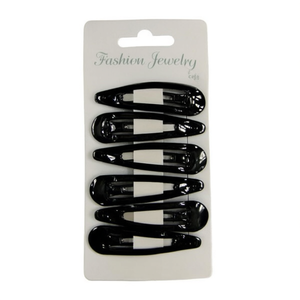 Hair <b>Clip</b> Black 3Pc Set Fashion Jewelry Hair Accessory - Product Image 2