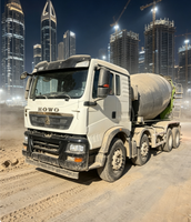 Camion malaxeur Howo 8x4, stable, faible bruit, adapté aux chantiers urbains, livraison de béton 24h/24.