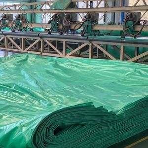 Boxin Light Green Pe Tarpaulin Thickened <b>Waterproof</b> <b>Sunscreen</b> Outdoor Rainproof Tarp - Product Image 1