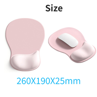 Tapis de souris ergonomique avec repose-poignet en gel, surface lisse confortable, antidérapant, soulagement de la douleur, pour ordinateur portable, gamer, bureau, conforme aux normes ROHS et REACH