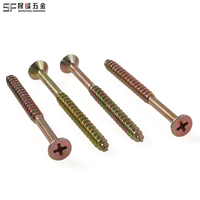 Vis à bois zinguées en acier au carbone C1022A, vis à tête fraisée pour le bois, vis Torx pour le bois, vis cruciformes pour fixer le bois