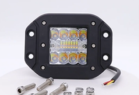 Projecteurs de travail LED universels 12V 24V à montage encastré 5 pouces 39W 13 LED pour tout-terrain, camion, 4x4, 4WD, phare antibrouillard, lampe de recul modifiée IP67