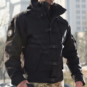 HAN WILD Outdoor Tacticoy Chaqueta de invierno Resiste el frío Camuflaje Cálido Abrigo impermeable Chaqueta táctica para hombres - Product Image 1