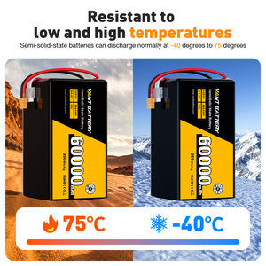 VANTドローン12S 44.4V 60000mAh 60000mAh 350Wh/kg <span class=keywords><strong>14S</strong></span> 18Sドローンバッテリー半固体高密度リポ電池X9 X16モーター用 - Product Image 6