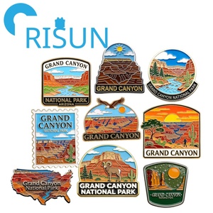 Broche aimantée personnalisée en émail, souvenir de voyage du Grand Canyon de l'Arizona, États-Unis, pour la vente en gros - Product Image 1