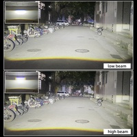 Sanvi S30 12V 5500K Luces LED para Parrilla de Coche, Faros Auxiliares con Lente Proyector, Lámparas Delanteras de 15000 Lúmenes para Accord Nuevo