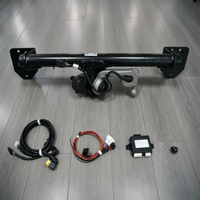 Attelage de remorque électrique pour Zeekr 001, kit complet rétractable avec module, faisceau de câblage, vis et support, prêt à l'installation