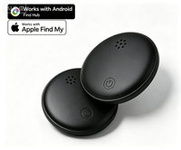 Localisateur d'objets intelligent BLE, compatible avec Apple Find My et Google Find My Device, système double, étanche IP67, anti-perte