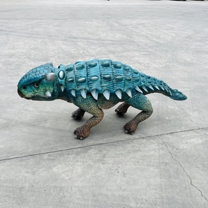 Robot chien Ankylosaurus inspiré des dinosaures, robot de patrouille en métal, sécurité publique intérieure/extérieure pour les parcs à thème, les centres commerciaux, les aéroports - Product Image 4
