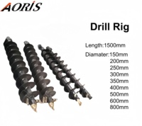 Tige de forage AORIS à alignement de précision et haute dureté pour le forage au sol
