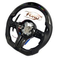 Volant sport en fibre de carbone personnalisé avec LED pour BMWE81 E82 E87 E88 F01 F02 F10 F20 F30 F32 F80 F82 E90 E91 E92 E93 E70 E71 E72