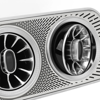 Garniture de sortie d'air conditionné LED pour toit intérieur, compatible avec Mercedes Benz Classe V EQV Vito Viano Valente Metris W447 V250