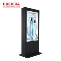 Fabricant professionnel de 55 pouces 1080P extérieure étanche joueur de publicité d'affichage à cristaux liquides de totem de kiosque d'écran tactile d'affichage